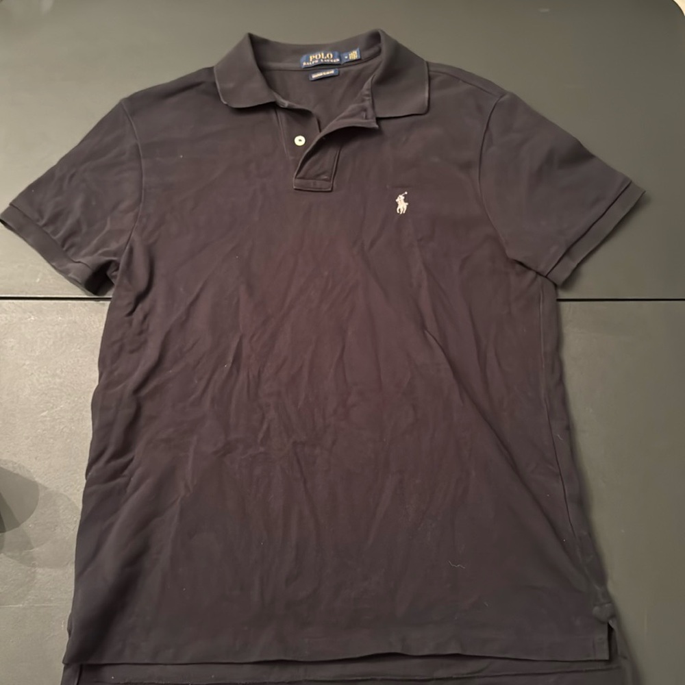 Polo ralph Lauren black polo men's medium